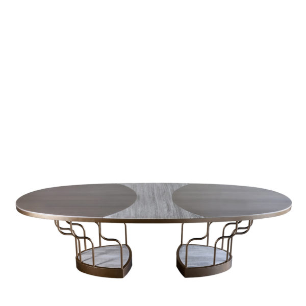 Oval Dining Table by Minotti Collezioni