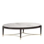 Oscar Marble Top Coffee Table by Minotti Collezioni