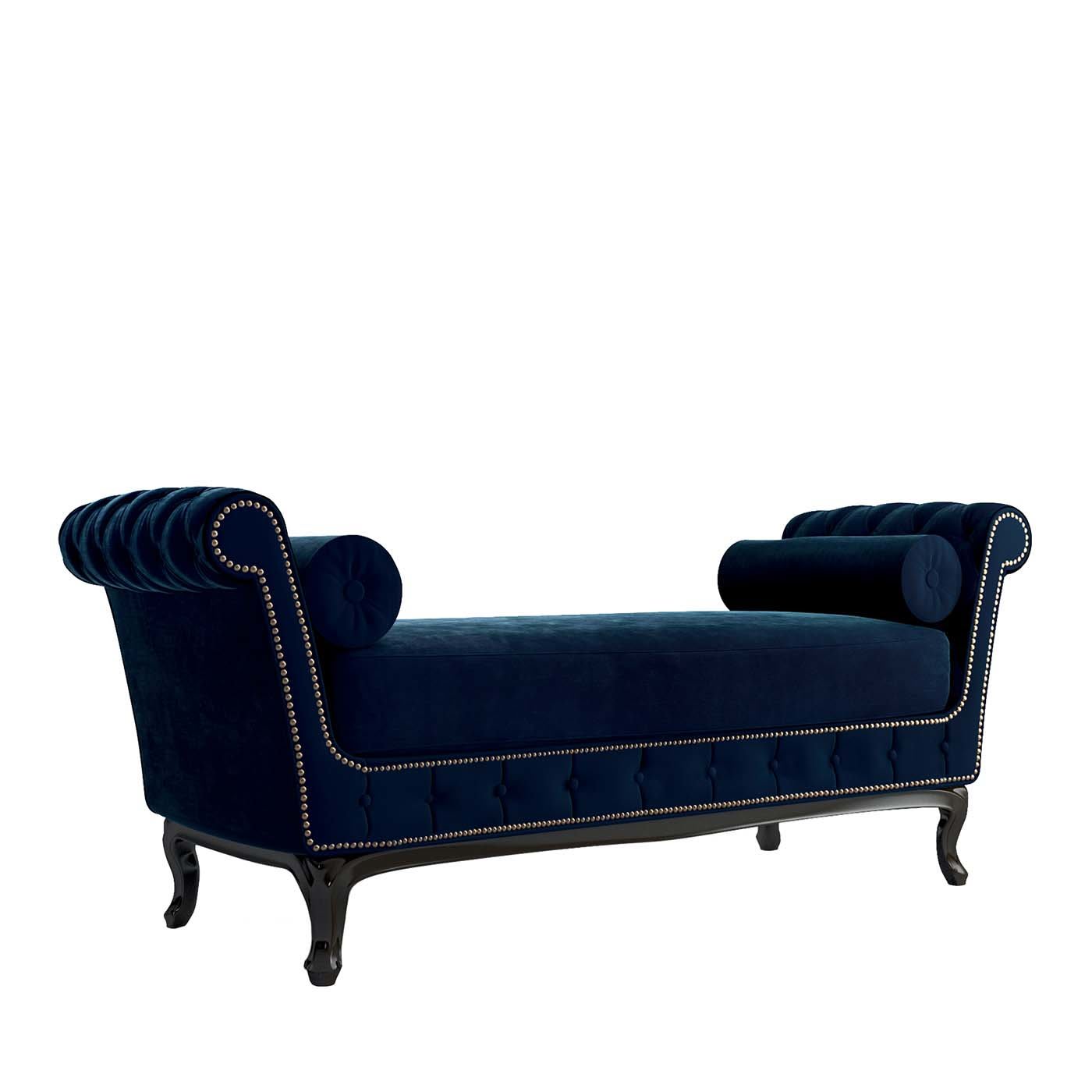 Giannutri Blue Bench Daybed by Minotti Collezioni