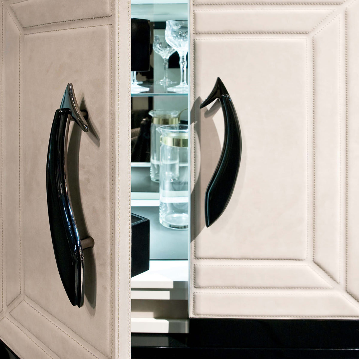 Capri Bar Cabinet by Minotti Collezioni