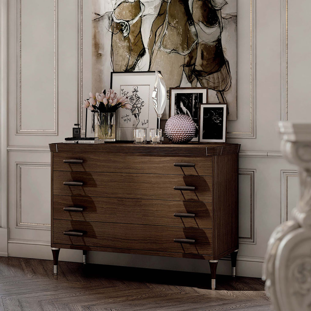 Vanity Chest of Drawers  by Minotti Collezioni