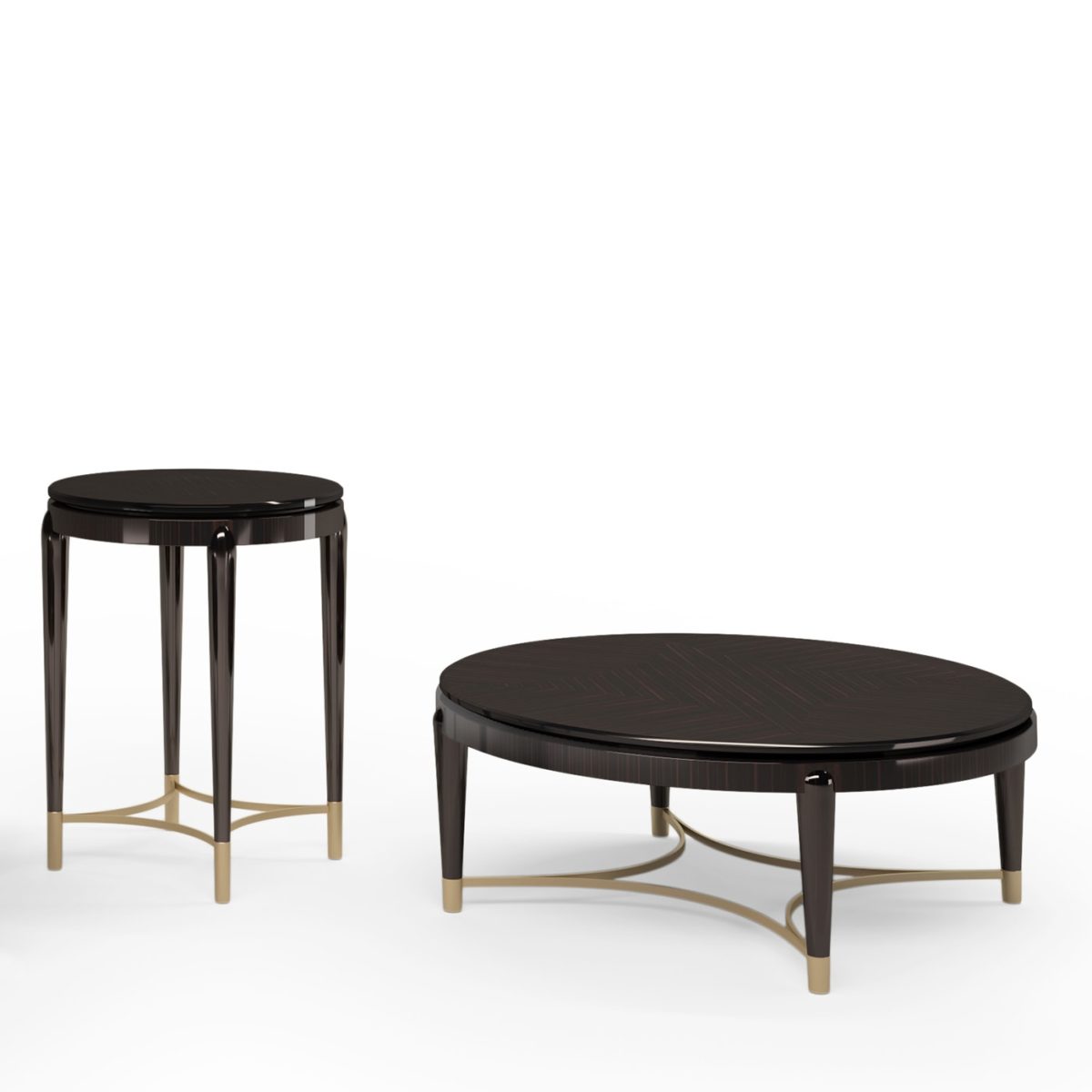 Oscar Tall Side Table by Minotti Collezioni