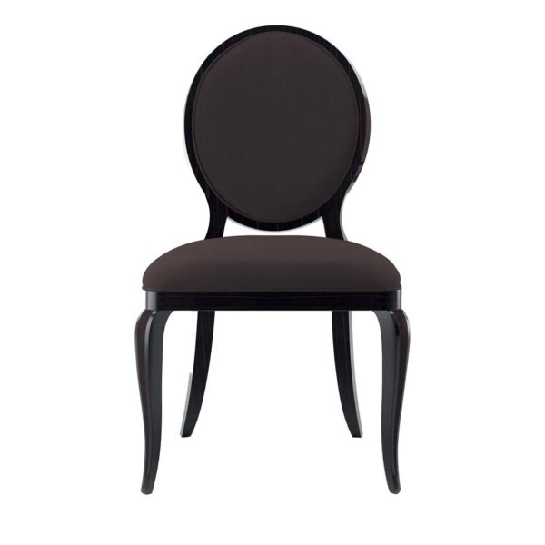 Holly Black Chair by Minotti Collezioni