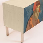 Intarsia Sideboard by Laura Meroni