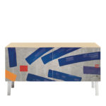 Intarsia Sideboard by Laura Meroni