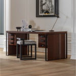 Kobe 6-Drawer Desk by Galimberti Nino