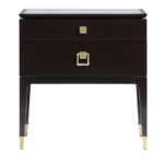 Nara nightstand 2 drawers by Galimberti Nino