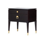 Nara nightstand 2 drawers by Galimberti Nino