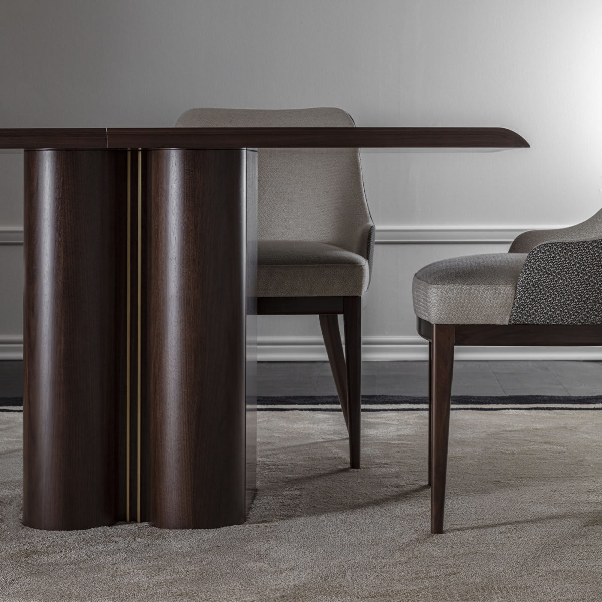 Tomo Dining Table by Galimberti Nino