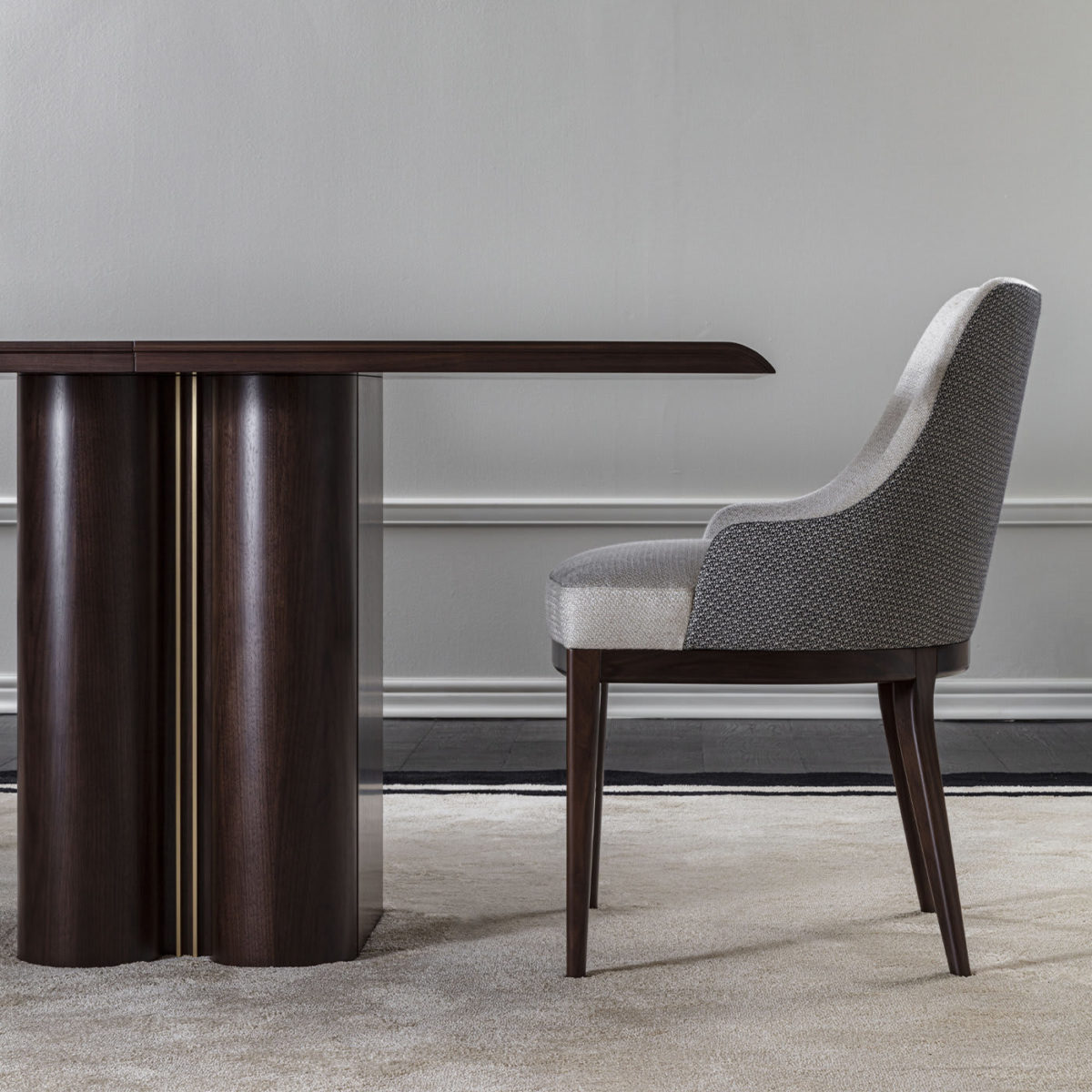 Tomo Dining Table by Galimberti Nino