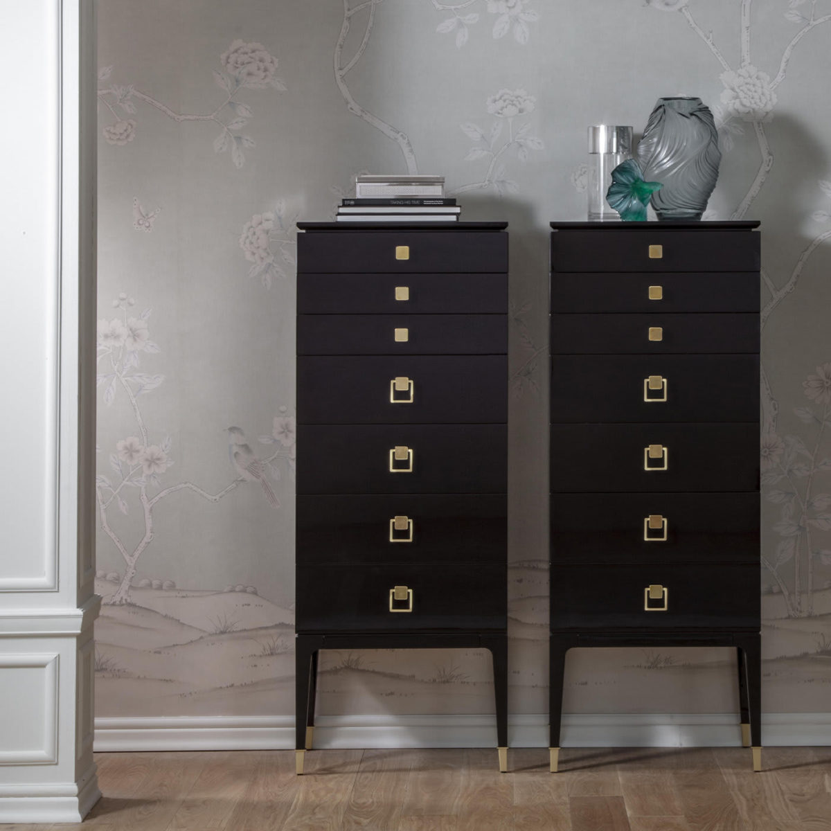 Nara tall chest of drawer by Galimberti Nino