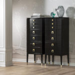 Nara tall chest of drawer by Galimberti Nino