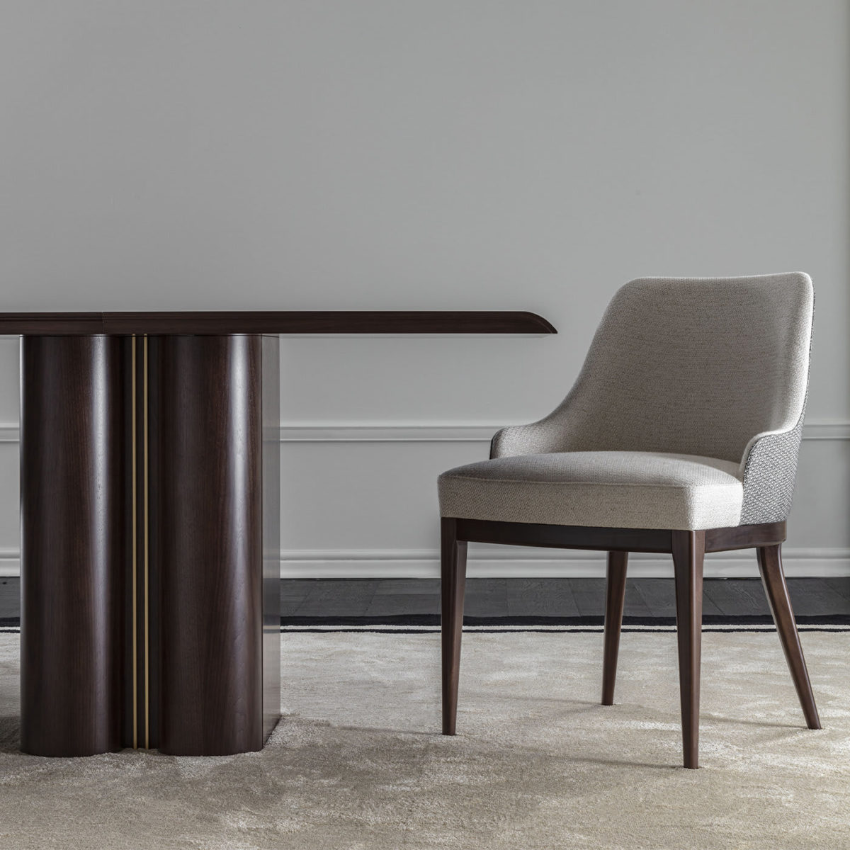 Adele Dining armchair by Galimberti Nino