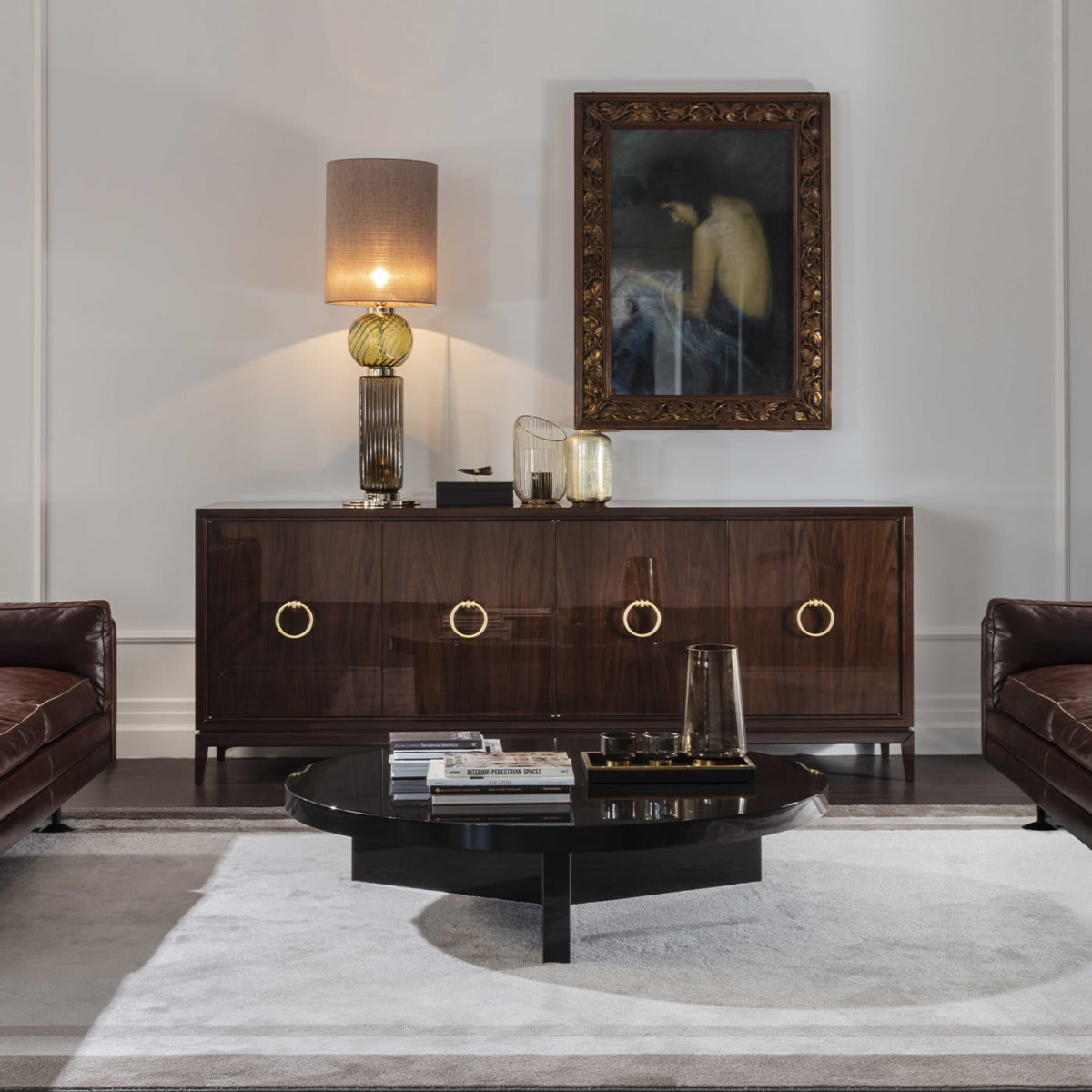 Asmara Wood Sideboard by Galimberti Nino