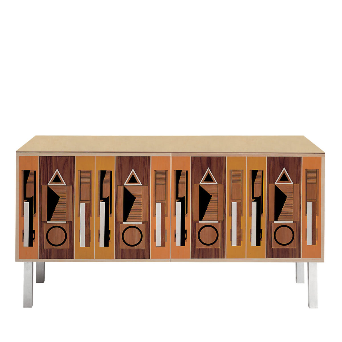 Intarsia Sideboard by Laura Meroni