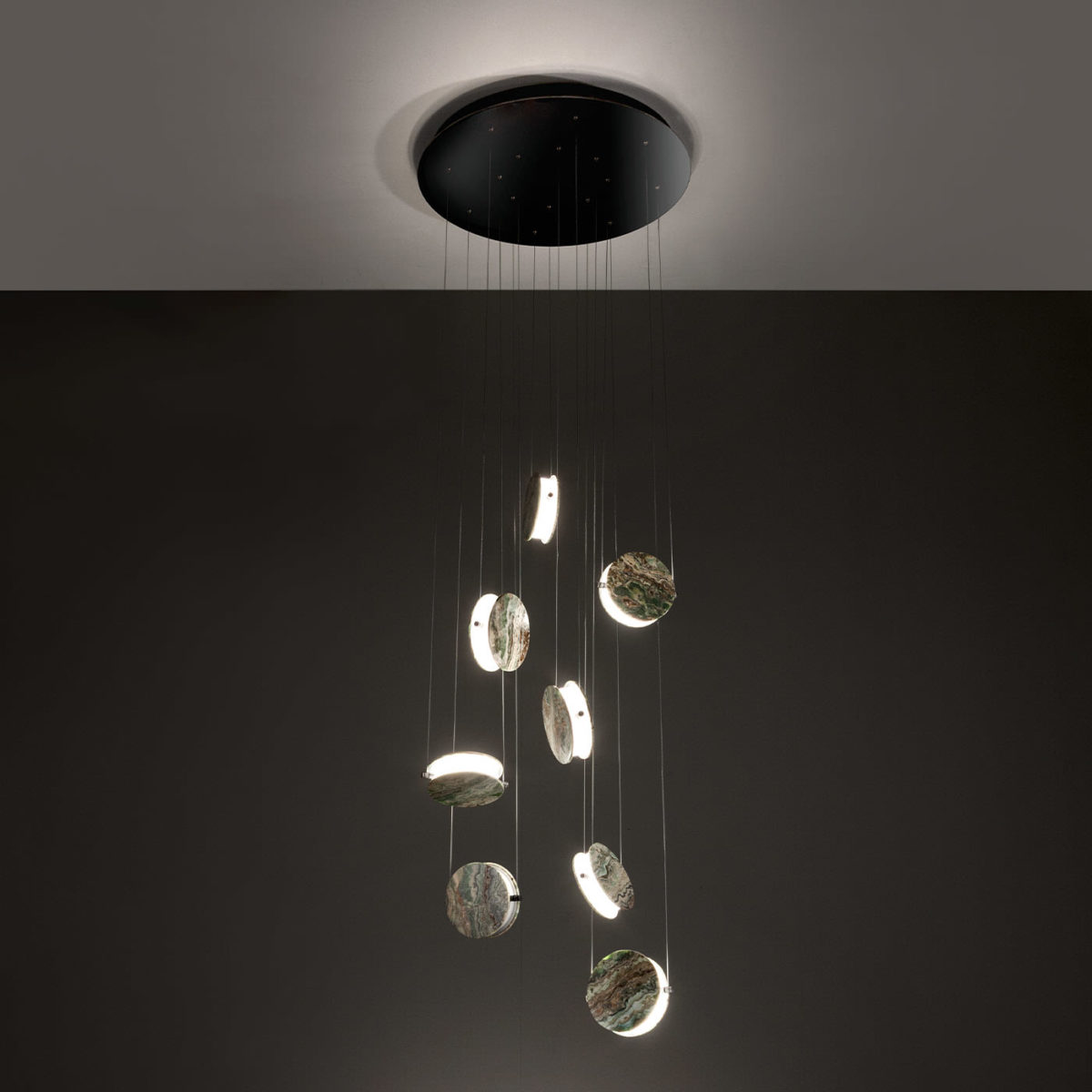 Clis 8-Light Pendant Lamp by Laura Meroni