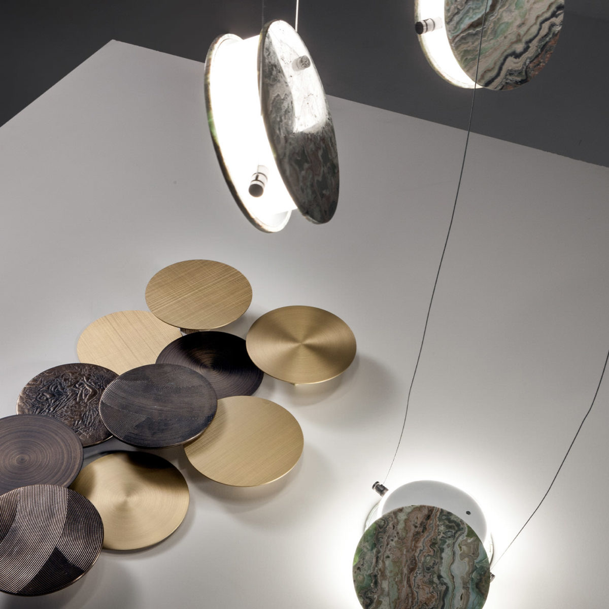 Clis 8-Light Pendant Lamp by Laura Meroni