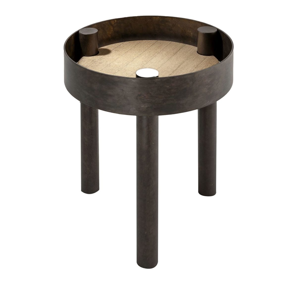 Tray Tall Round Side Table by Laura Meroni