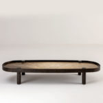 Tray Low Marble Coffee Table by Laura Meroni