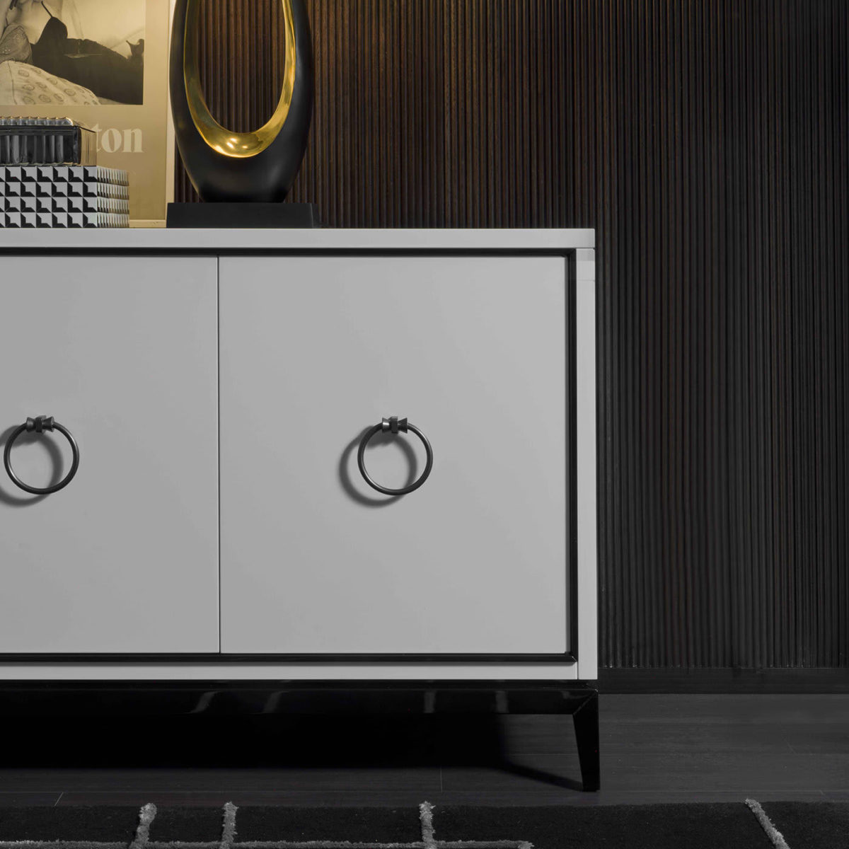 Asmara White Sideboard by Galimberti Nino