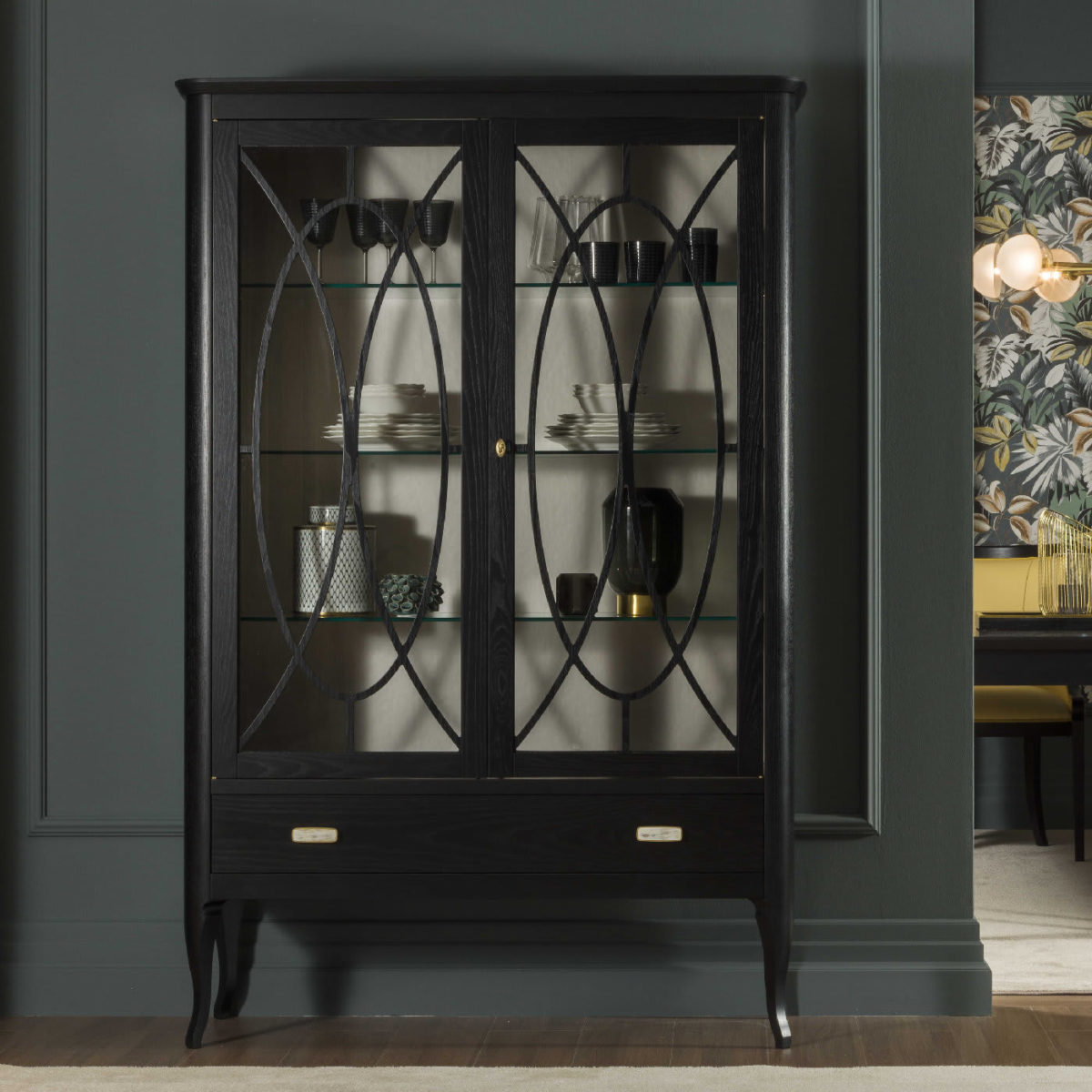 Dolcevita 2-Door Display Cabinet by Galimberti Nino