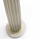 Orlando White Floor Lamp by Galimberti Nino