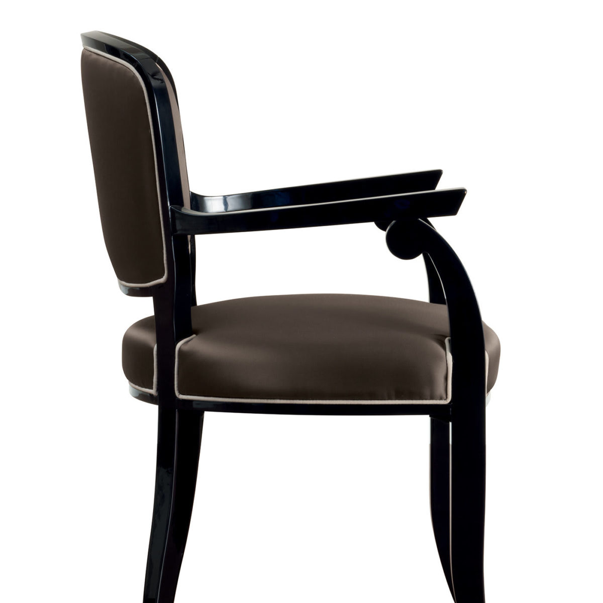 Gemma dining arm chair by Galimberti Nino