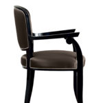 Gemma dining arm chair by Galimberti Nino