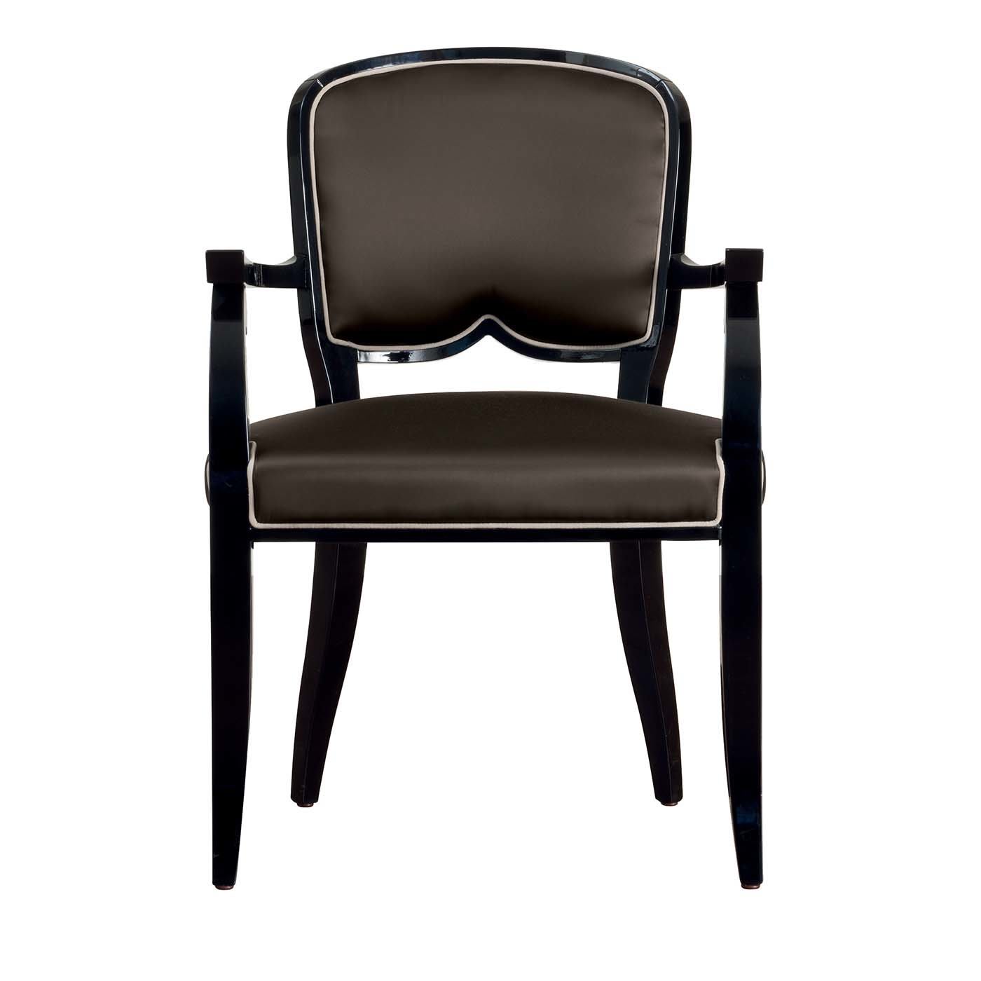 Gemma dining arm chair by Galimberti Nino