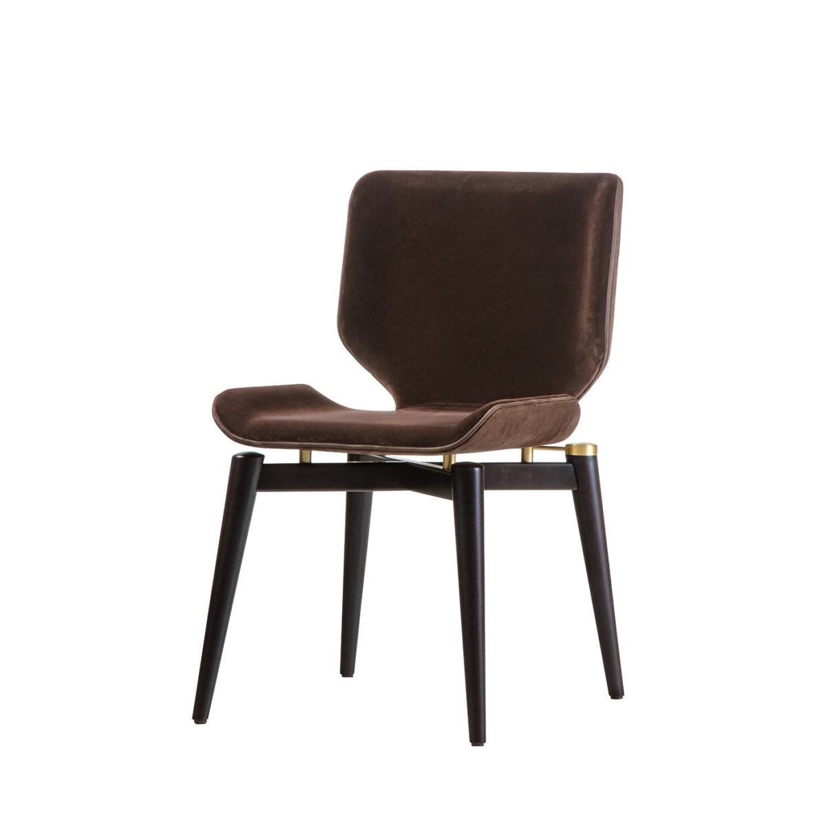 Egle Brown Chair by Galimberti Nino