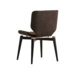 Egle Brown Chair by Galimberti Nino