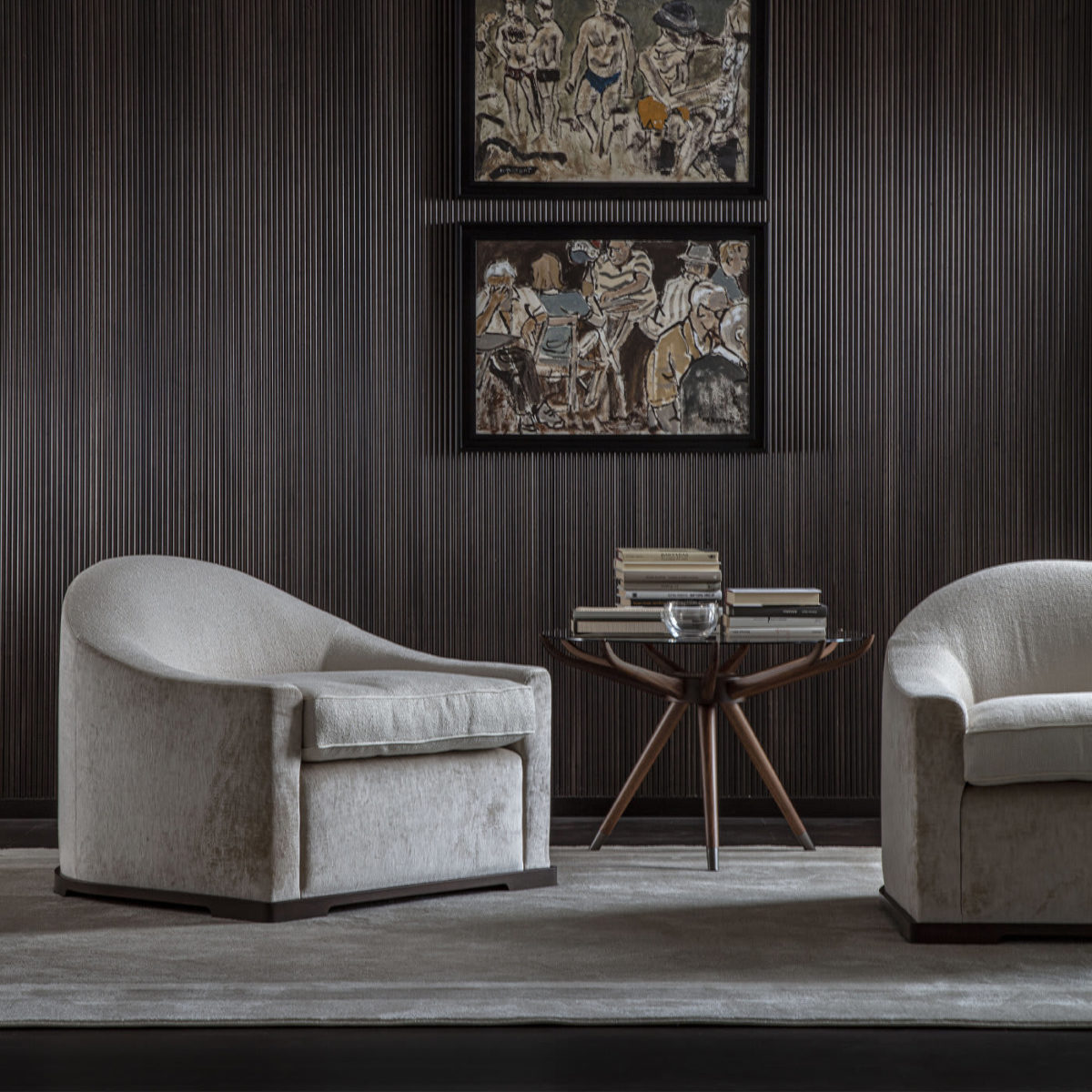 Juliette Armchair by Galimberti Nino