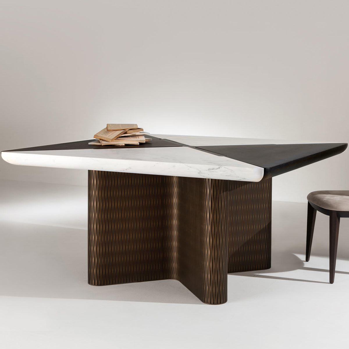 Infinity Square Dining Table by Laura Meroni