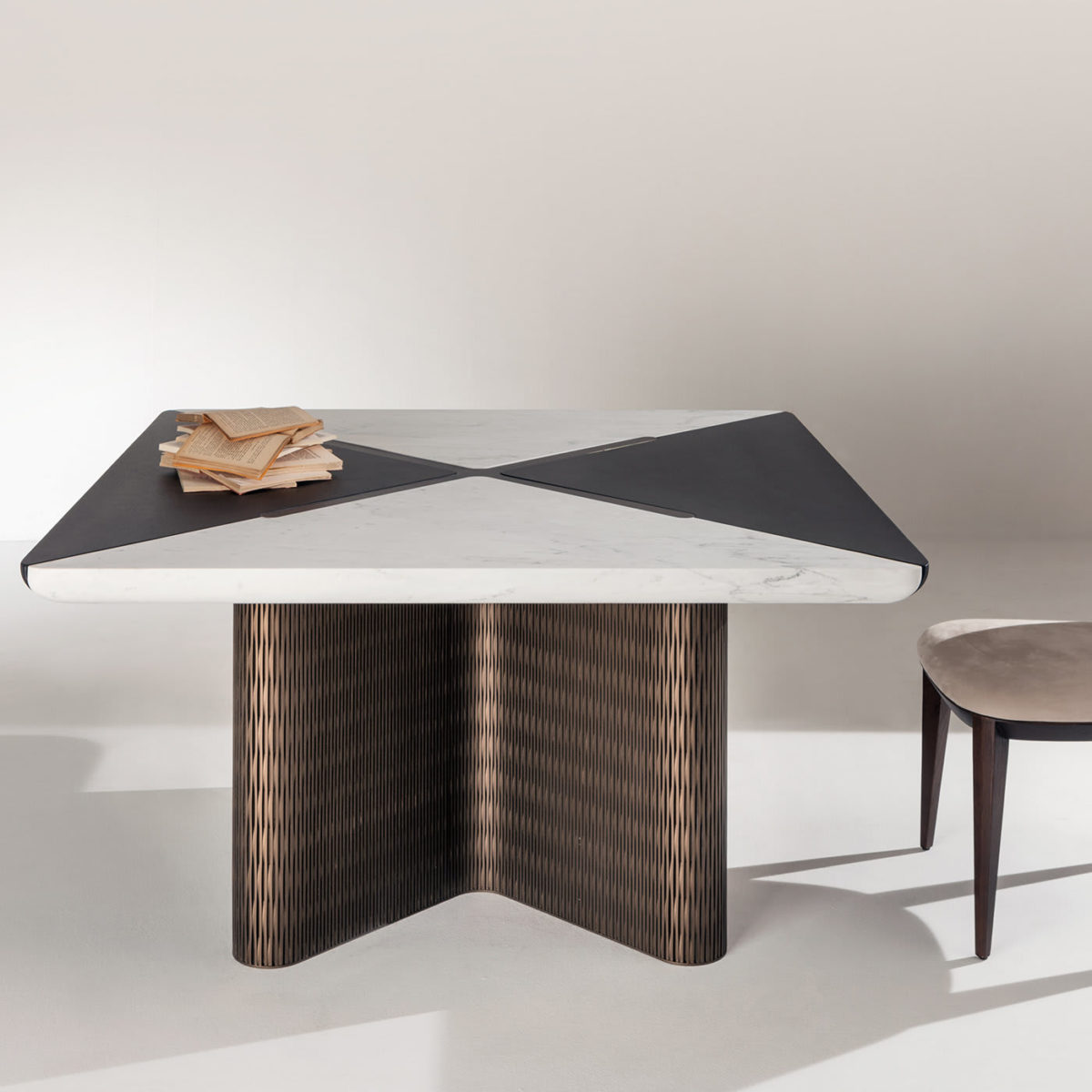 Infinity Square Dining Table by Laura Meroni