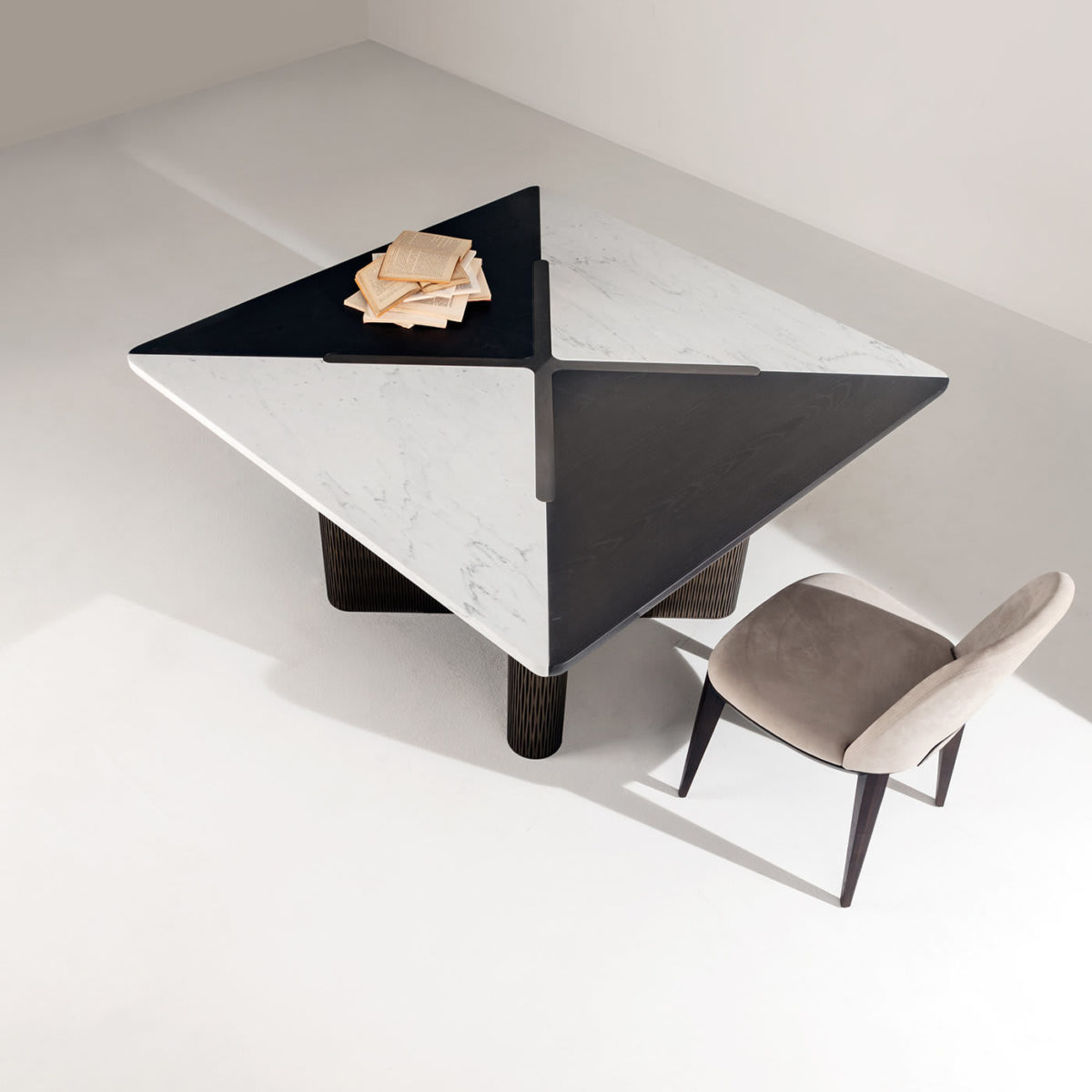 Infinity Square Dining Table by Laura Meroni