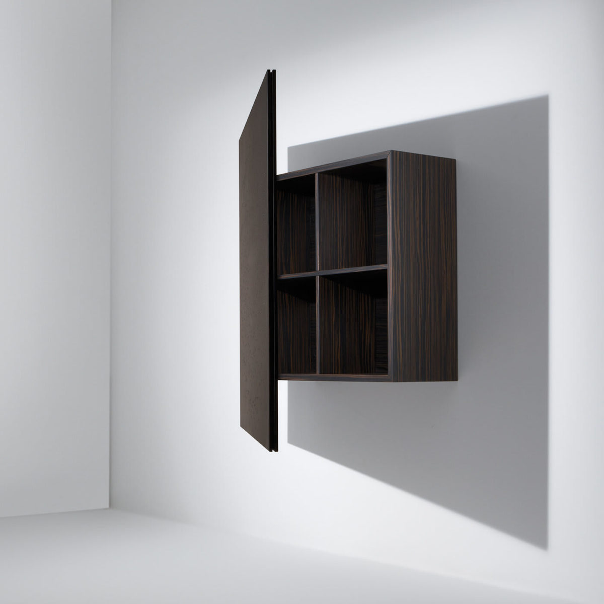 Decor Square Wood Cabinet by Laura Meroni