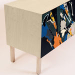 Intarsia Sideboard by Laura Meroni