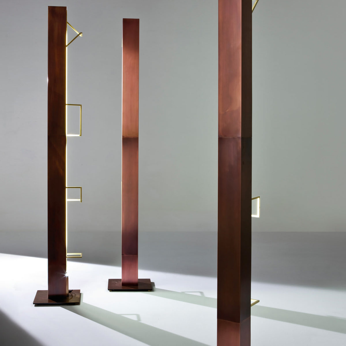 Shadow Structure Floor Lamp by Laura Meroni