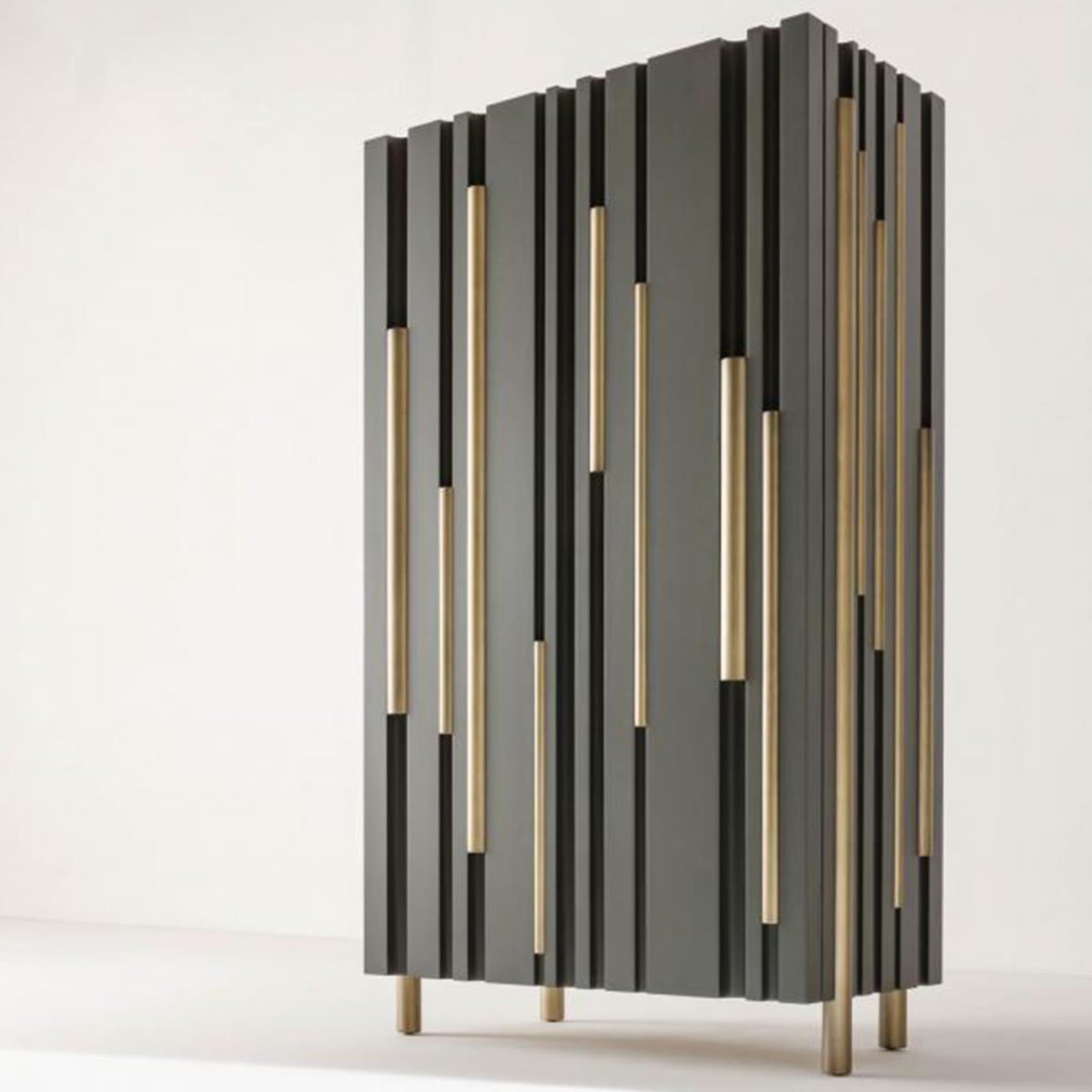 Bamboo Tall Wardrobe by Laura Meroni