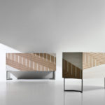 Twill Intarsia Sideboard by Laura Meroni