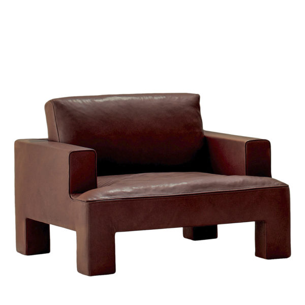 Alto Piano Armchair Brown by Laura Meroni