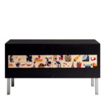 Nesporama Intarsia Sideboard by Laura Meroni