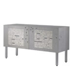 Le formiche nere Intarsia sideboard by Laura Meroni