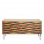 Mandala Intarsia Sideboard by Laura Meroni