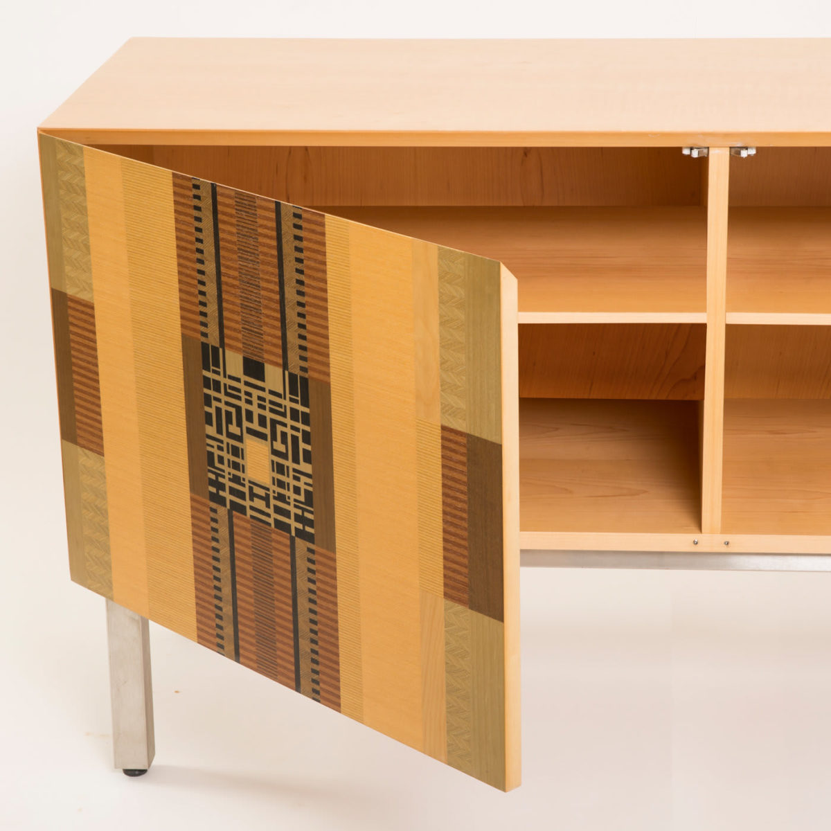 Intarsia Sideboard by Laura Meroni