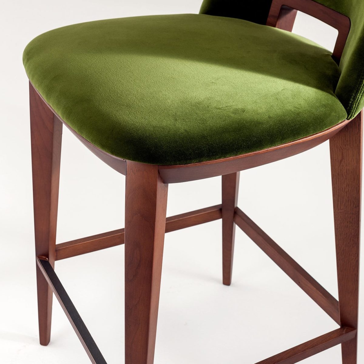 Margaret Green Stool by Laura Meroni